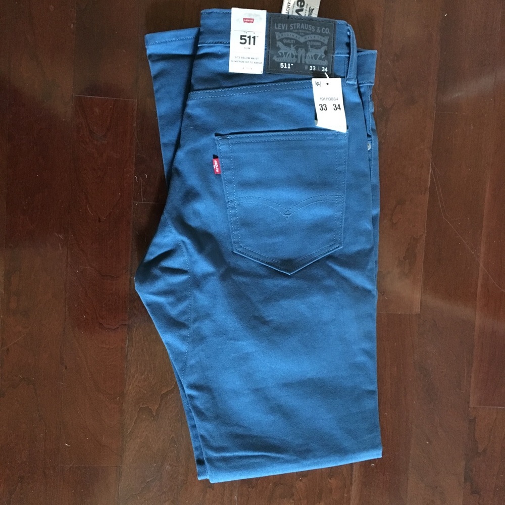 Levis 511 skinny commuter jeans